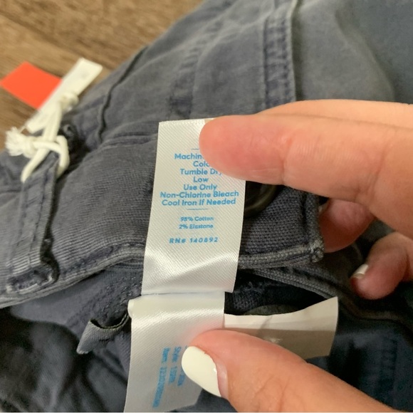 Marine layer Maya gray utility shorts 4 NWT - Picture 6 of 6